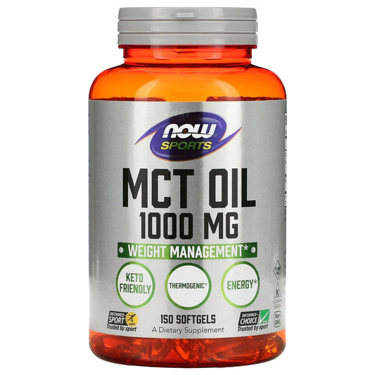 Sports MCT Oil Weight Management, Dietary Supplements, 1000 Mg, 150 Count
