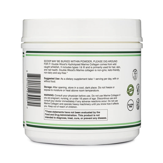 Marine Collagen, Supports Hair Skin and Nails, 456 Grams,