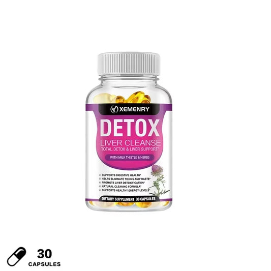 Liver Cleanse Detox - Liver Support Supplements to Enhance Liver Health and Support Gut Health
