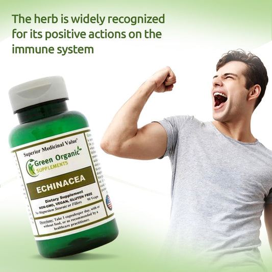 Green Organic Supplements' Echinacea Angustifolia