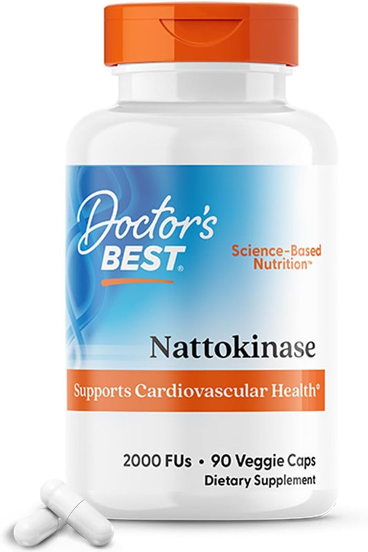 Doctor'S Best Nattokinase, 2,000 Fus, Veggie Caps, Dietary Supplements