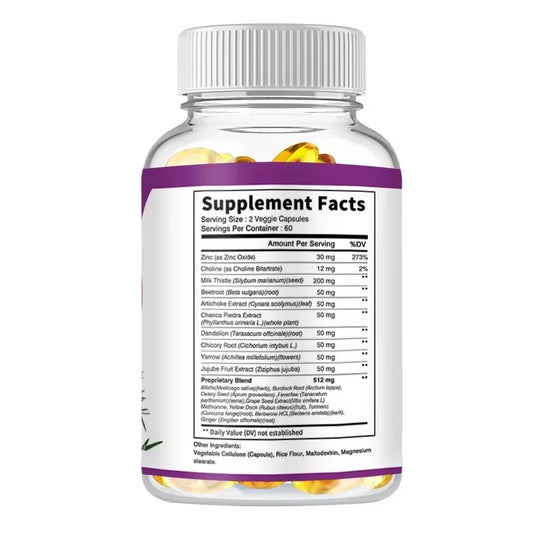 Liver Cleanse Detox - Liver Support Supplements to Enhance Liver Health and Support Gut Health