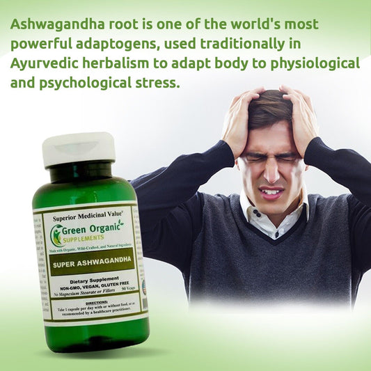 Green Organic Supplements' Ashwaganda