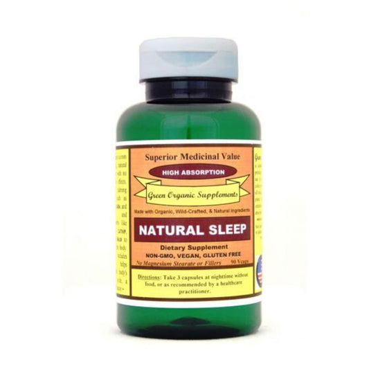 Green Organic Supplements Sleep Natural (Pack of 1)