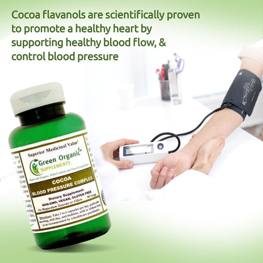 Green Organic Supplements' Blood Pressure, Cocoa