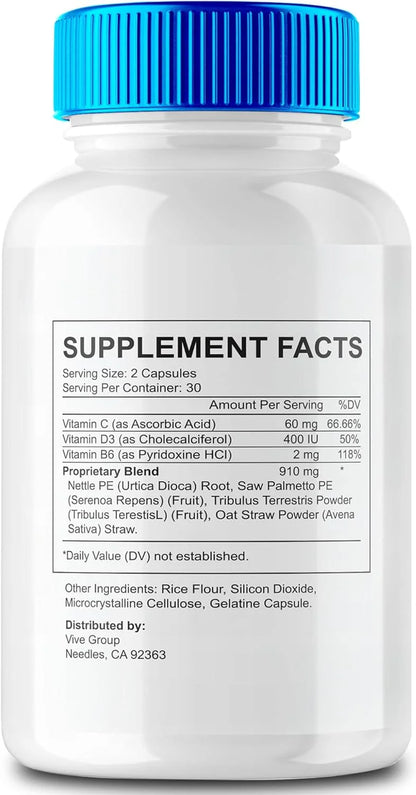 Nightdry Capsules Prostate Supplements for Men, Night Dry Pills Prostate Health Supplements (5 Pack)