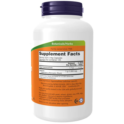 Supplements, Valerian Root (Valeriana Officinalis) 500 Mg, Herbal Supplement, 250 Veg Capsules