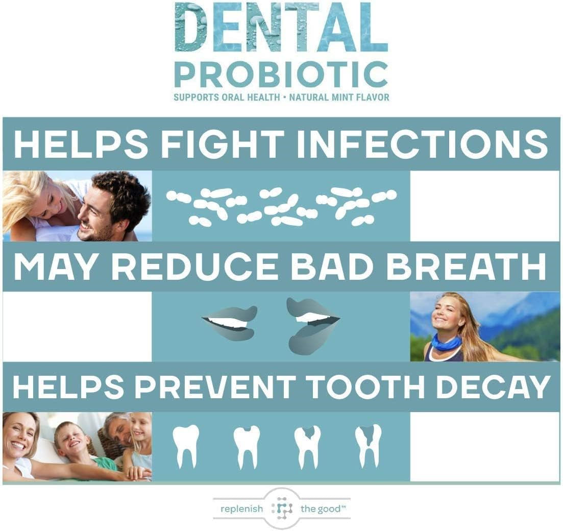 Dental Probiotic | Vegan Supplements W/Blis K12 & M18 | Boosts Oral Health | ...