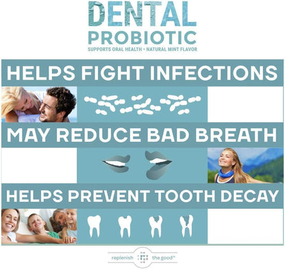 Dental Probiotic | Vegan Supplements W/Blis K12 & M18 | Boosts Oral Health | ...