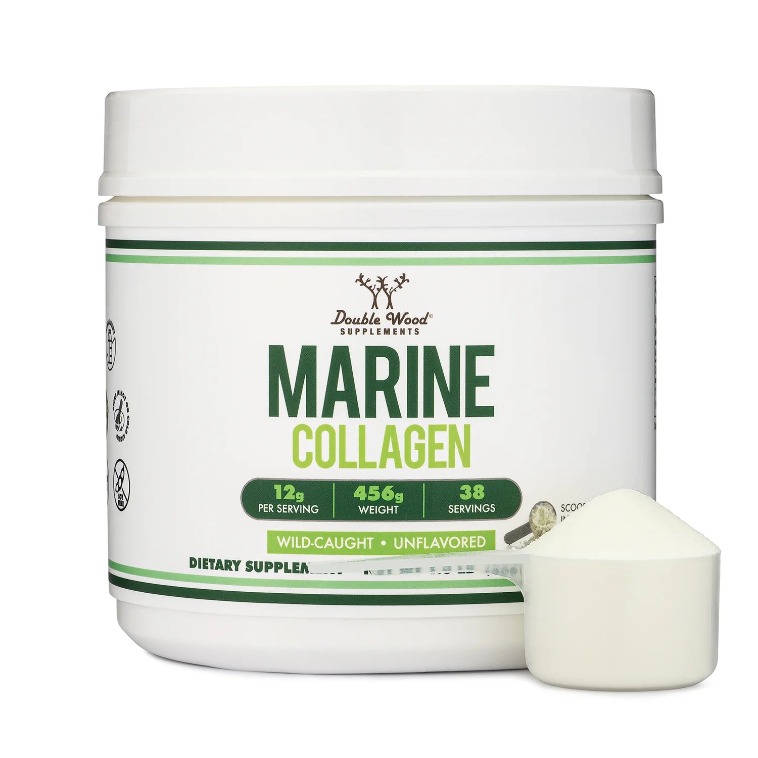 Marine Collagen, Supports Hair Skin and Nails, 456 Grams,