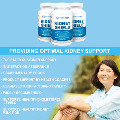 Healthy Kidney Kidney Shield +  Bundle: Kidney Support + Kidney Cleanse Supplements
