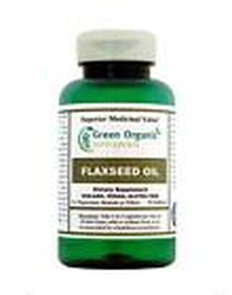 Green Organic Supplements' Flaxseed Oil
