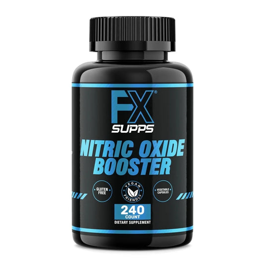 Nitric Oxide Booster Natural 1380 Mg L-Arginine, L-Citrulline, and Beta-Alanine Capsules for Vascularity & Energy, 240 Count