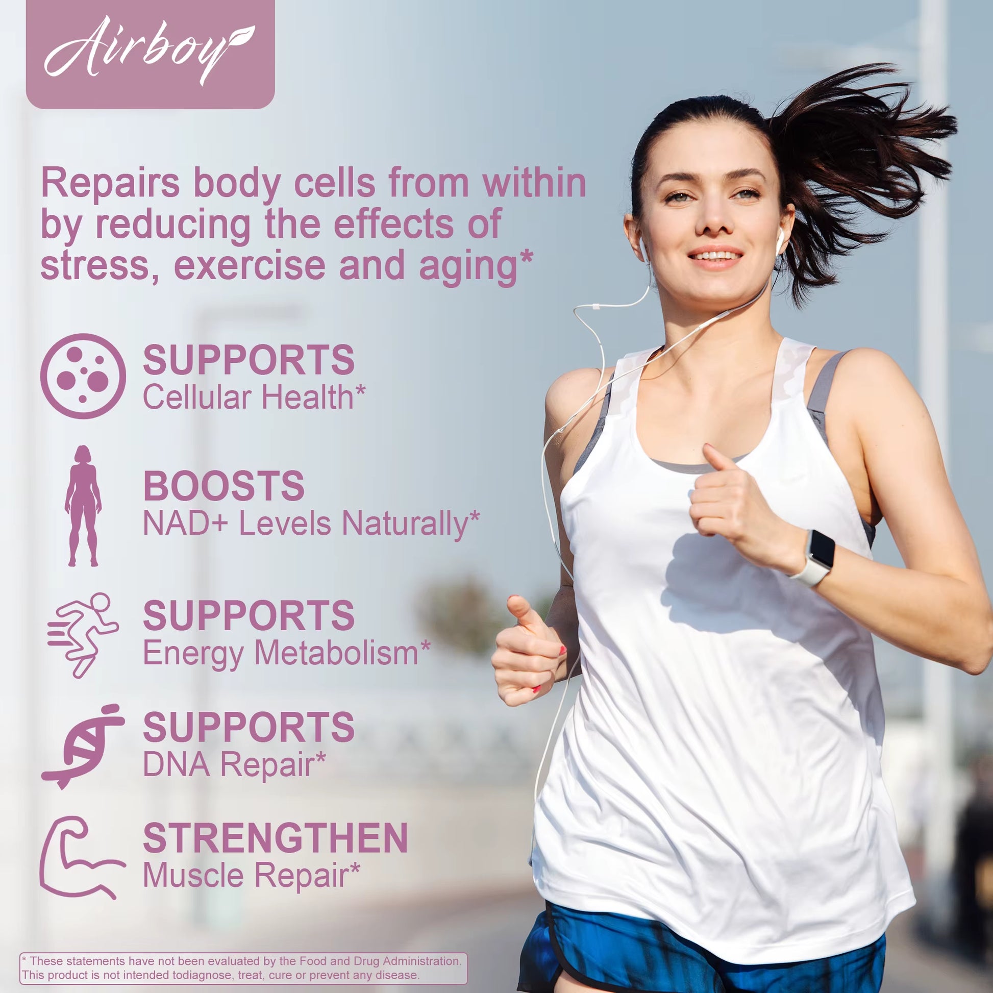 NAD+ Resveratrol Supplements - Natural Energy, Anti-Aging and Cellular Health, Strengthens the Immune System - 120 Capsules ﻿