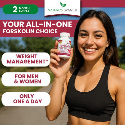 Forskolin for WEIGHT LOSS Supplements | Maximum Strength, Men & Women | USA MADE