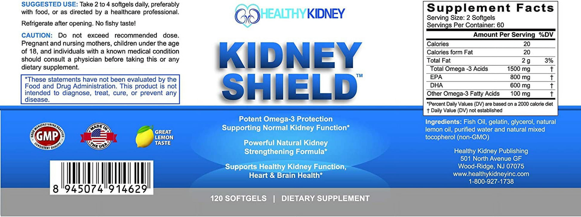 Healthy Kidney Kidney Shield +  Bundle: Kidney Support + Kidney Cleanse Supplements