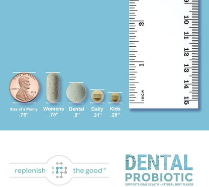 Dental Probiotic | Vegan Supplements W/Blis K12 & M18 | Boosts Oral Health | ...