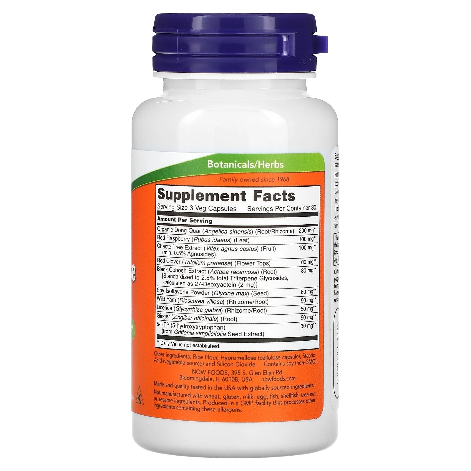 Supplements, Menopause Support, Blend Includes Standardized Herbal Extracts and Other Nutrients, 90 Veg Capsules