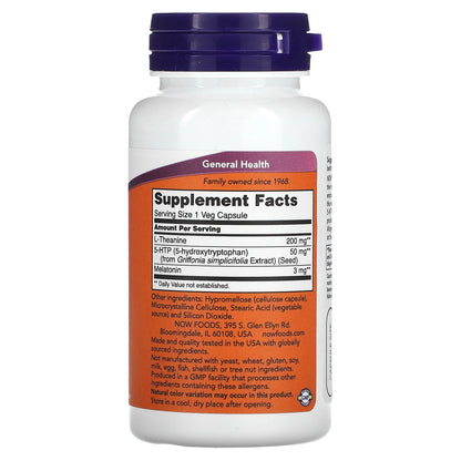 Supplements, Sleep Regimen 3-In-1, with Melatonin, 5-HTP and L-Theanine, Restful Sleep Blend*, 90 Veg Capsules