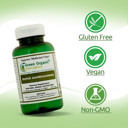 Green Organic Supplements' Ashwaganda