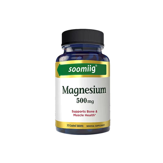 Magnesium Supplements - Supports Deep Sleep, Promotes Muscle Growth, Bone, Brain, Heart Health and Improves Absorption