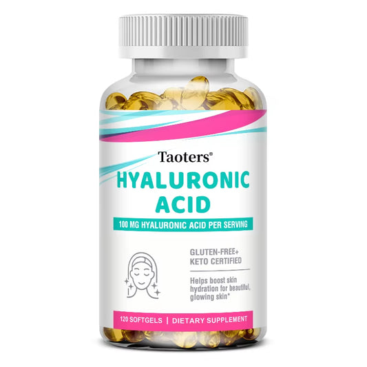 Sodium Hyaluronate Supplements—Antioxidant and Anti-Aging, Supports Skin and Bone Health, Promotes Nutrient Absorption