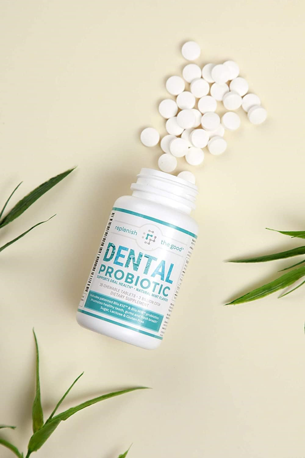 Dental Probiotic | Vegan Supplements W/Blis K12 & M18 | Boosts Oral Health | ...