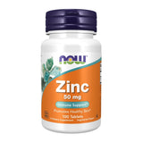 Supplements, Zinc (Zinc Gluconate) 50 Mg, Supports Enzyme Functions*, Immune Support*, 100 Tablets
