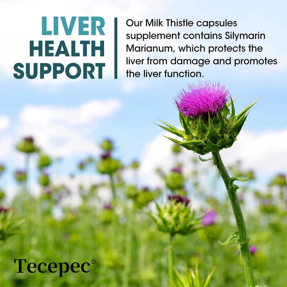 Liver Health Supplements, Artichoke Extract, Promotes Liver Cleansing and Detoxification, Balanced Digestion and Immune Health